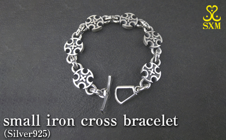 small iron cross bracelet