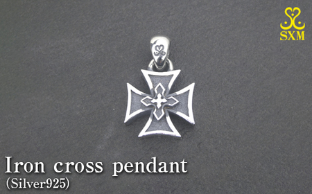 Iron cross pendant
