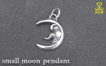 small moon pendant