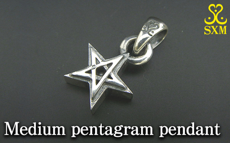 Medium pentagram pendant
