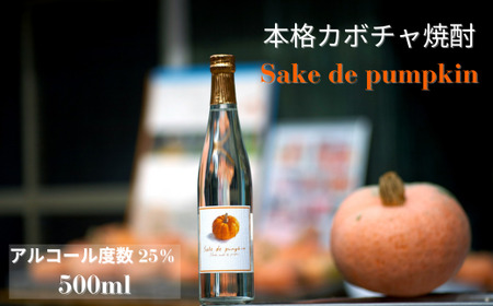 Sake de Pumpkin 本格かぼちゃ焼酎[かぼちゃ焼酎 変わったお酒 珍しい酒 焼酎 変わった焼酎]