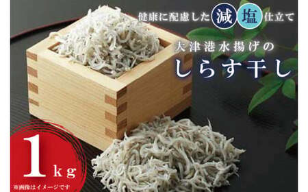 AS203　大津港水揚げのしらす干し１kg