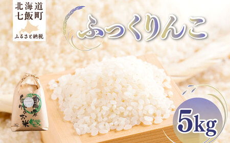 [先行予約] 令和7年産 ふっくりんこ5kg [ふるさと納税 人気 おすすめ ランキング ふっくりんこ 米 こめ 白米 精米 ごはん ご飯 北海道産 北海道 七飯町 送料無料]