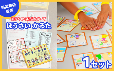 防災科研監修「やさしいにほんごでぼうさいかるた」[ かるた かるた かるた かるた ]