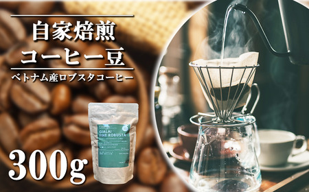 自家焙煎コーヒー豆300g(中挽き) | コーヒー