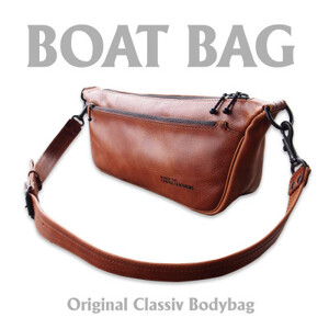 Ciwau leathers [BOAT BAG]チェスナットブラウン