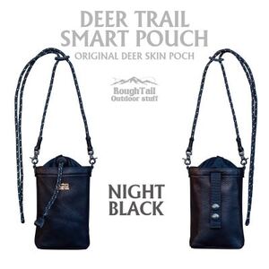 ラフテール[DEER TRAIL SMART POUCH]ナイトブラック AC-DTSP-NBK_装飾品・工芸品 鞄・バッグ かばん カバン_