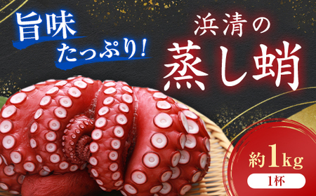 浜清の蒸し蛸1入(約1kg)_タコ 蛸 たこ 蒸し ダコ 海産物 魚介 海鮮 海の幸 おかず おつまみ 酒の肴 刺身 刺し身 唐揚げ タコ飯 たこ焼き 柔らかい 美味しい 真空パック 茨城県 冷凍 送料無料_[配送不可地域:離島]