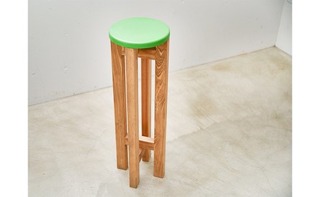 小さなスツール [グリーン]|スツール 木製 椅子 イス おしゃれ 腰掛け チェア 雑貨 日用品 インテリア 茨城県守谷市