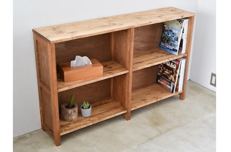 箱型シェルフ Lサイズ 【ラック 本棚 木製 おしゃれ 収納 雑貨 日用品 インテリア 茨城県守谷市】