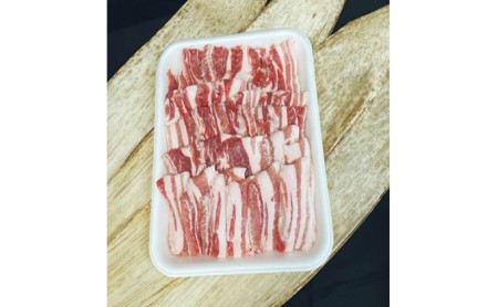 [国産豚]バラカルビ焼肉用1.2kg