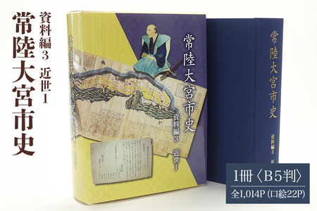 常陸大宮市史 資料編3 近世1 1冊