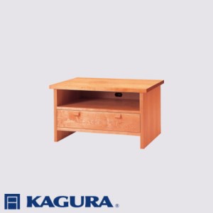 家具蔵 KAGURA TVボード モデルノ 870 ショート チェリー材 家具 棚 収納 テレビボード テレビ台 木材 無垢材 職人 手作業 天然木 高級木材 無添加 安全 ジャパニーズモダン 高級 熟練 無着色 おしゃれ 天然木無垢材 温もり シンプル 洗練 [株式会社アイダ][ho1030]