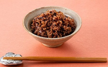 [定期便/3ヶ月 毎月] 寝かせ玄米ごはんパック 黒米ブレンド (180g×24食)×3回|国産 無添加 パックごはん 黒米 レトルト 玄米 ヘルシー [1183]