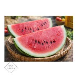 [阿見町共通返礼品]茨城県阿見町産大玉すいか(羅王ザ・スイート)2L(1玉)1箱7.5kg