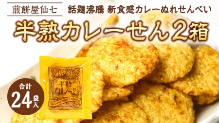 半熟カレーせん 2箱 （12袋入×2） [AO005sa]
