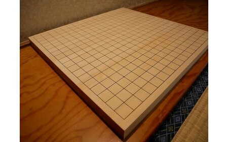 GS-06[ 碁盤 ] 桧 10号 接合盤 卓上 囲碁 将棋 木工品