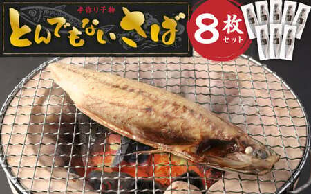 とんでもない鯖 鯖文化干し 8枚セット サバ 干物