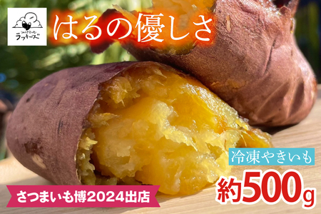 [日本最大級のサツマイモの祭典、さつまいも博2024 出店]はるの優しさ(冷凍やきいも)約500g 冷凍 焼芋 焼き芋 やきいも さつまいも さつま芋 熟成 選べる