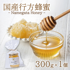 [国産] 行方蜂蜜 300g×1個|はちみつ 調味料 茨城県 行方市(HR-3)