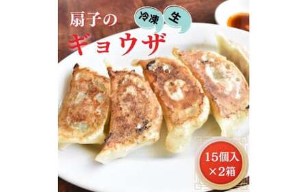 扇子のギョウザ　15個入×2箱