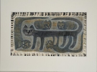 [ 限定1点 ] 「 NEKO ・ それぞれ 」 ねこ ネコ 絵画 アート アトリエ 飛動庵