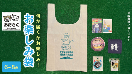 [ おたさく ] おたのしみ袋 6〜8点 おたさく ねこグッズ 福袋 雑貨 かわいい 猫 ねこ ネコ 猫グッズ ネコ好き にゃんこ おまかせ お楽しみ