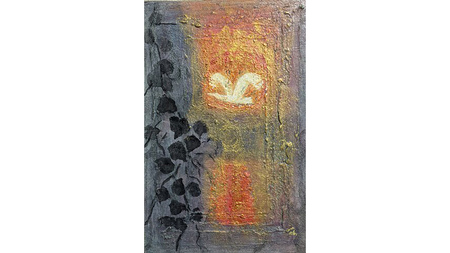 ロワール川の朝焼け