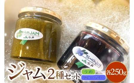 ジャム2種セット[うめ・ブルーベリー]