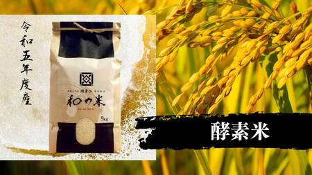 ＼令和5年産/和の米 「酵素米」 玄米5kg