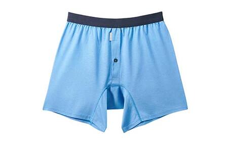 メンズ下着 ニットトランクス (Lライトブルー3枚) ZIVANE F7Z-665