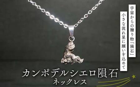 カンポデルシエロ隕石のネックレス F7Z-1327
