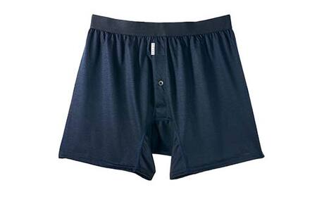 メンズ下着 ニットトランクス (Mネイビー3枚) ZIVANE F7Z-604