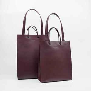 [トートバッグ(L)]2way Tote bag Large カラー:Wine