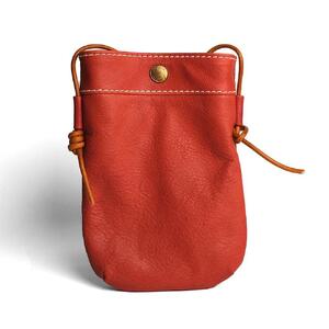 天神ワークス レザーサコッシュSP04【RED】【かばん ファッション 人気 おすすめ 】