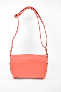 【minca】栃木レザーのショルダーバッグ01S 斜めがけ ミニサイズ ソフトな手触り/Shoulder bag 01/S/レッド　545【かばん ファッション 人気 おすすめ 】