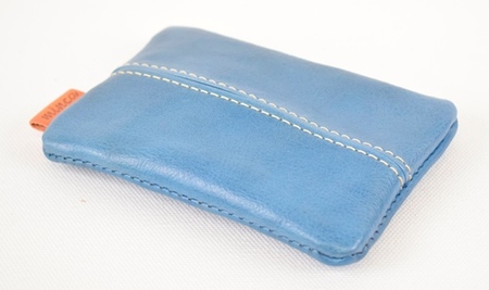 【minca】栃木レザーのポケットティッシュカバー/Tissue cover 01/ブルー　511【雑貨 ファッション 人気 おすすめ 送料無料】