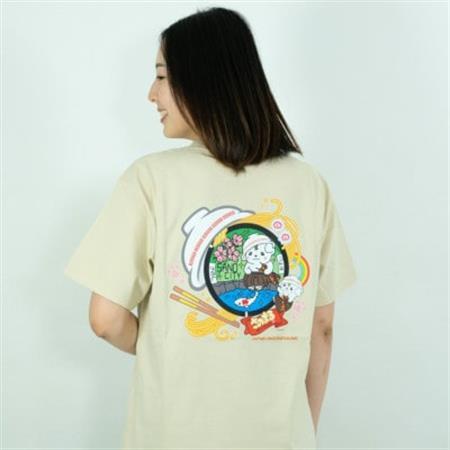 佐野市 マンホールTシャツ(さのまる)サンドベージュ Sサイズ_装飾品・工芸品 女性・レディース 洋服   装飾品・工芸品 男性・メンズ 洋服 _【1534683】
