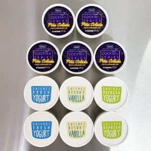 フローズンヨーグルト〈 定番3種類・パイナップルココナッツ5 〉　シャーベット　アイスクリーム_菓子・スイーツ アイス・ジェラート  _【配送不可地域：離島】【1313654】