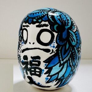 世界にひとつだけの手づくりだるま(縦約5cm×横約4cm)