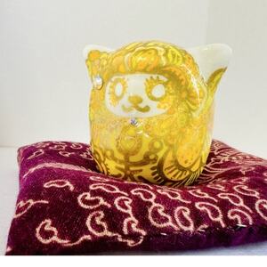 世界にひとつだけの手づくり猫だるまセット(猫耳付きだるま・座布団・布袋)