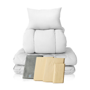 APHRODITA　寧々布団セット7点シングルロング カバーベージュ日本製 創業150年の信頼と実績【1356842】