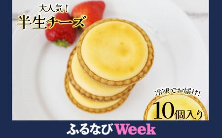 [ふるなびWEEK対象]半生チーズ 10個入 | チーズ タルト FN-Limited-PR
