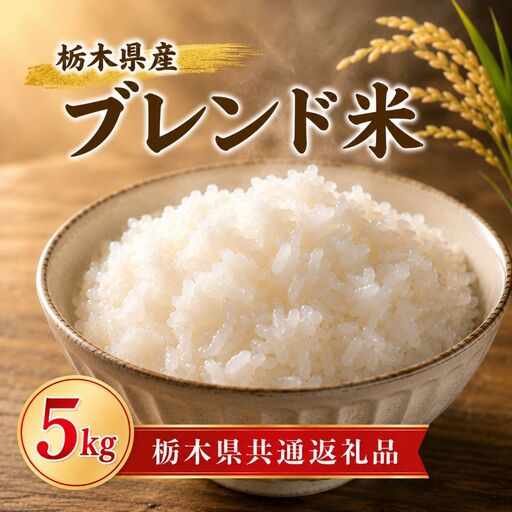 ブレンド米 5kg | ごはん 白米[栃木県共通返礼品]