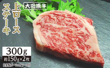 大田原牛 上ロース ステーキ 2枚セット | ブランド牛 和牛 牛肉 高級 ロース 300g