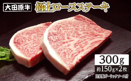 大田原牛 極上ロース ステーキ 2枚セット | ブランド牛 和牛 牛肉 高級 ロース 300g