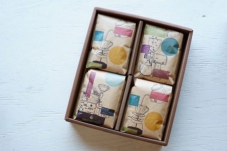 コーヒーマイスターおすすめ200g×4種セット（粉）