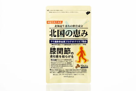 北国の恵み 1袋(93粒) 31日分 [ ふるさと納税 人気 おすすめ ランキング 北国の恵み サプリメント サプリ 健康 コラーゲン プロテオグリカン 1ヶ月分 31日分 北海道 長万部町 送料無料 ]