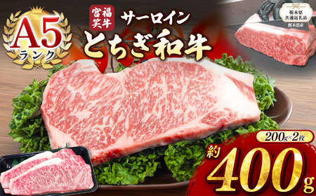 [栃木県共通返礼品]宮福笑牛(とちぎ和牛) A5 サーロインステーキ 約200gx2枚 | 黒毛 和牛 牛肉 焼肉 とろける 霜降り 赤身 切り落とし ふるさと 納税 イチオシ おすすめ 栃木県 下野市 しもつけ市