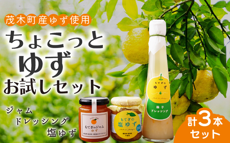 ちょこっと柚子お試しセット ジャム ドレッシング 塩ゆず3本セット | ゆず ゆず ゆず ゆず ゆず
